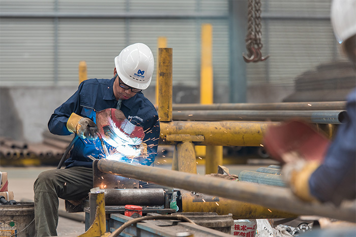 大石桥网架焊接车间